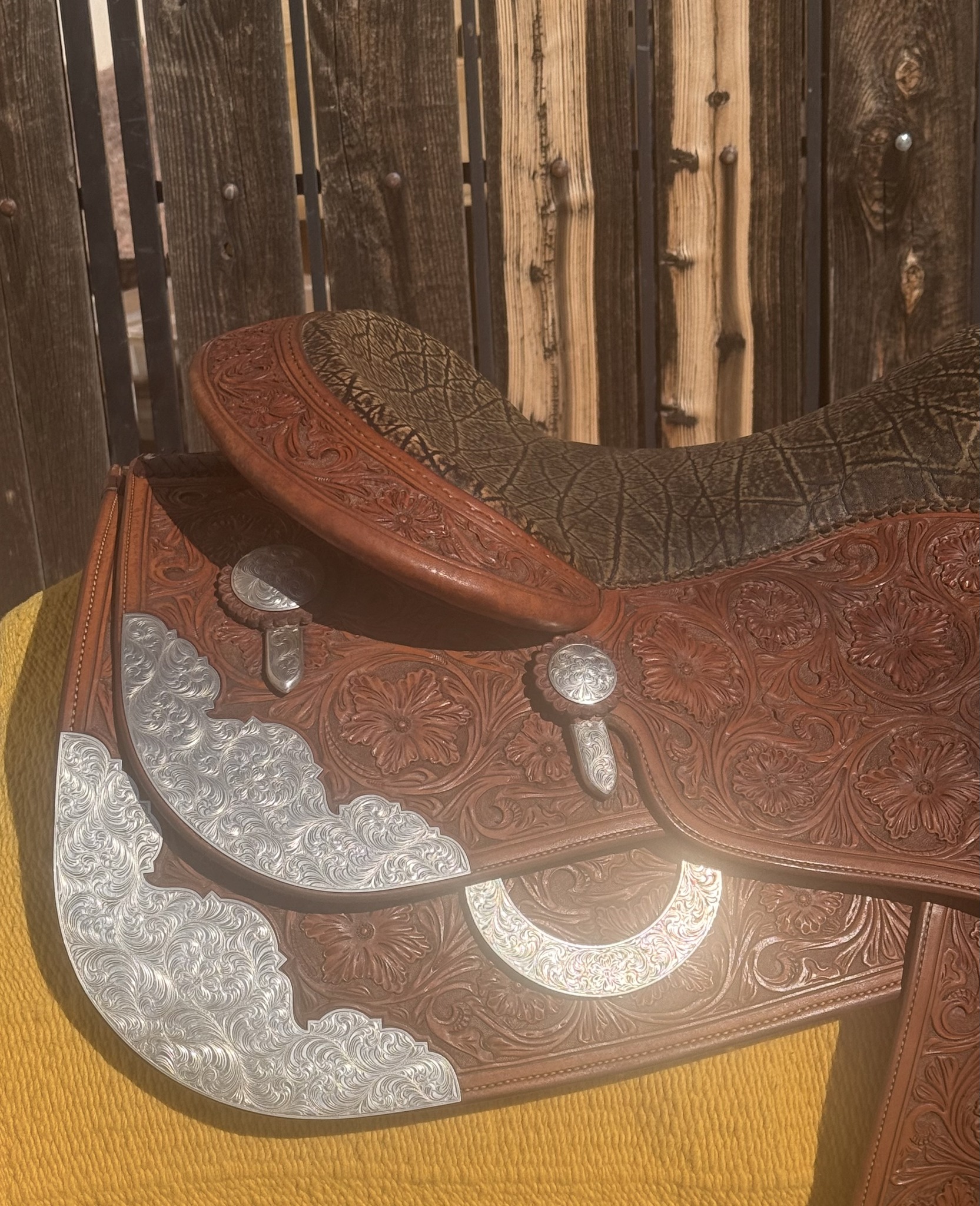 af reiner pinnacle saddlery 16 silver skirt